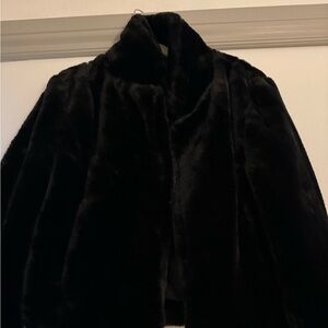 Blank NYC faux fur coat